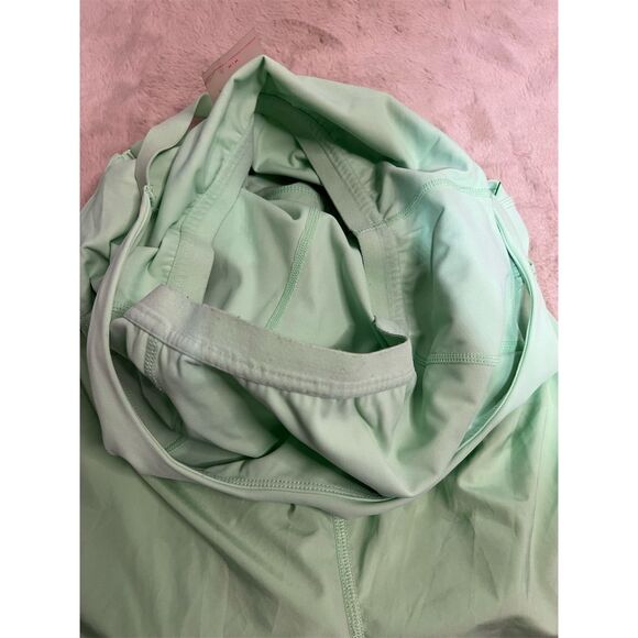 Free People x Hatch Maternity Romper Salted Lime Green Size M - Picture 7 of 11